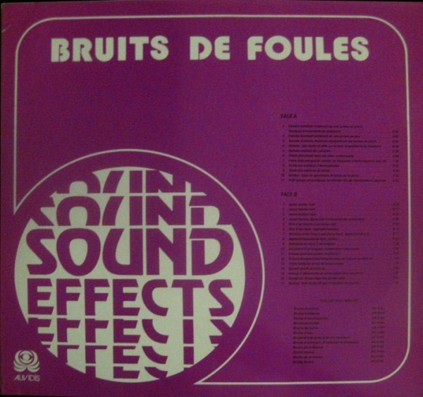No Artist - Bruits De Foules | Auvidis (AV 4184)
