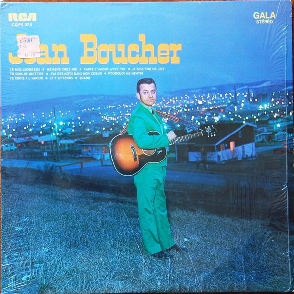 Jean Boucher - Je Suis Amoureux | RCA Gala (CGPS-375) - main