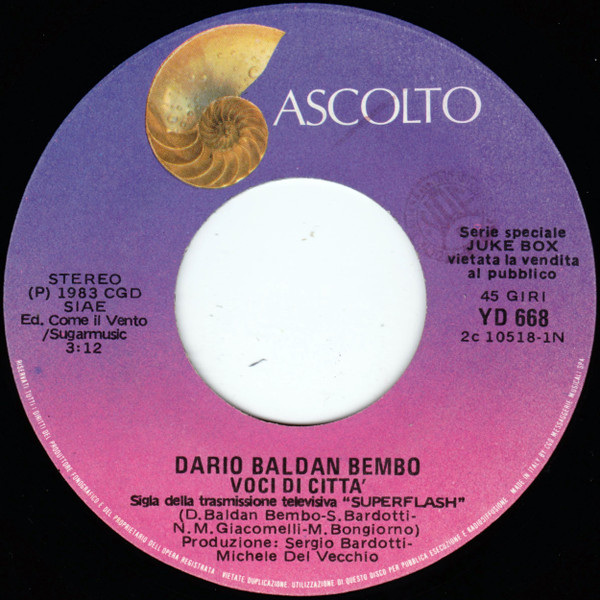 The Assembly / Dario Baldan Bembo - Never Never / Voci Di Città | Ascolto (YD 668) - 2 The Assembly / Dario Baldan Bembo - Never Never / Voci Di Città | Ascolto (YD 668) - 2