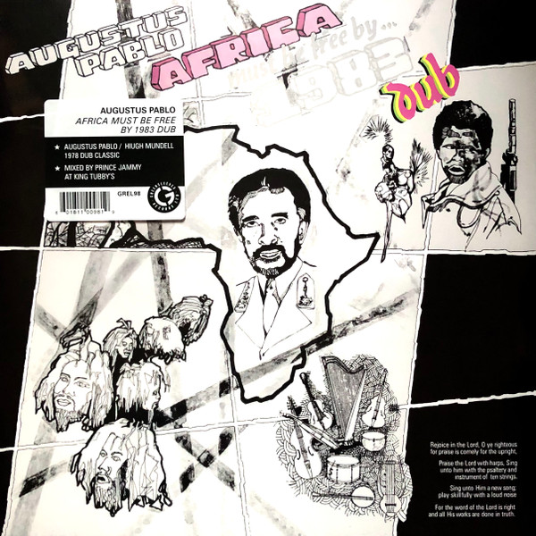Augustus Pablo - Africa Must Be Free By 1983 Dub | Greensleeves Records (GREL 98) - main Augustus Pablo - Africa Must Be Free By 1983 Dub | Greensleeves Records (GREL 98) - main