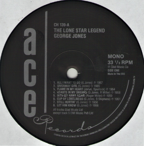 George Jones - The Lone Star Legend | Ace (CH 139) - 3 George Jones - The Lone Star Legend | Ace (CH 139) - 3