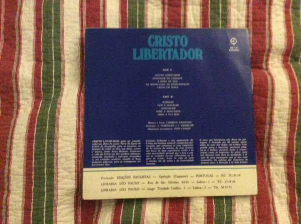 Carmelo Erdozáin - Cristo Libertador | Edições Paulistas Discos (116 LC) - 2
