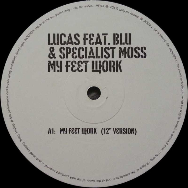 Lucas - My Feet Work | Polydor (MFW 3) - main