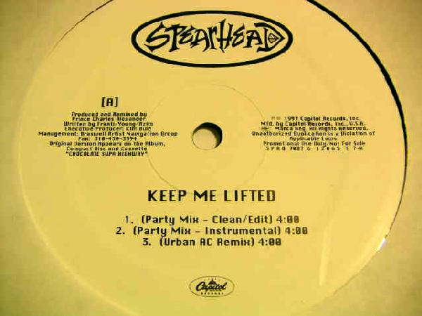 Spearhead - Keep Me Lifted | Capitol Records (SPRO 7087 6 12065 1 7)