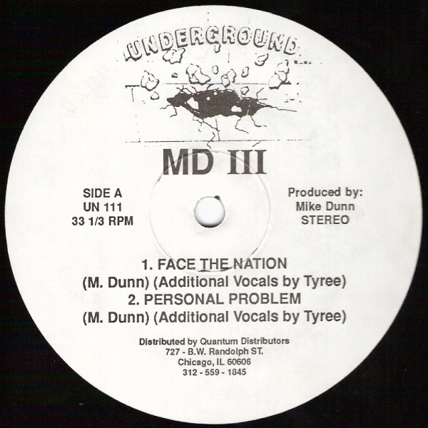 MD III - Face The Nation | Underground (UN 111)