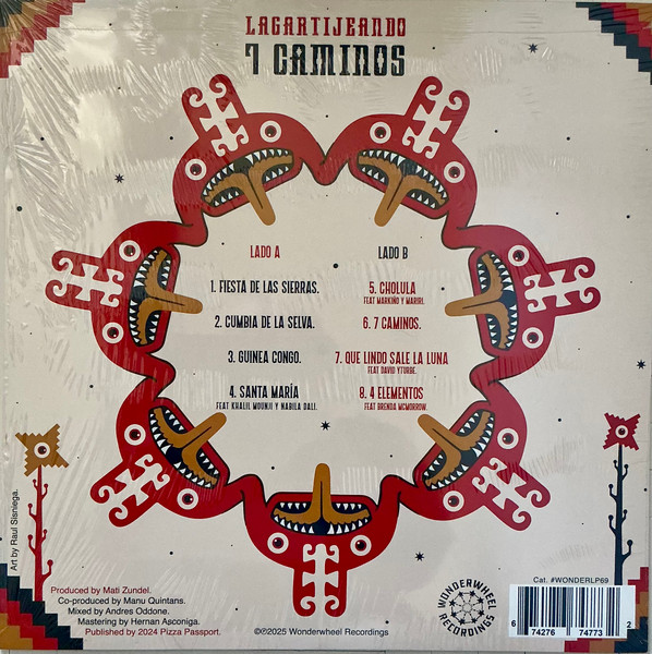 Lagartijeando - 7 Caminos | Wonderwheel Recordings (WONDERLP69) - 2 Lagartijeando - 7 Caminos | Wonderwheel Recordings (WONDERLP69) - 2
