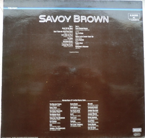 Savoy Brown - Savoy Brown | Decca (6.24285 AL) - 2 Savoy Brown - Savoy Brown | Decca (6.24285 AL) - 2