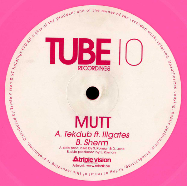 Mutt - Tekdub | Tube 10 Recordings (TUBE 10.008) - main