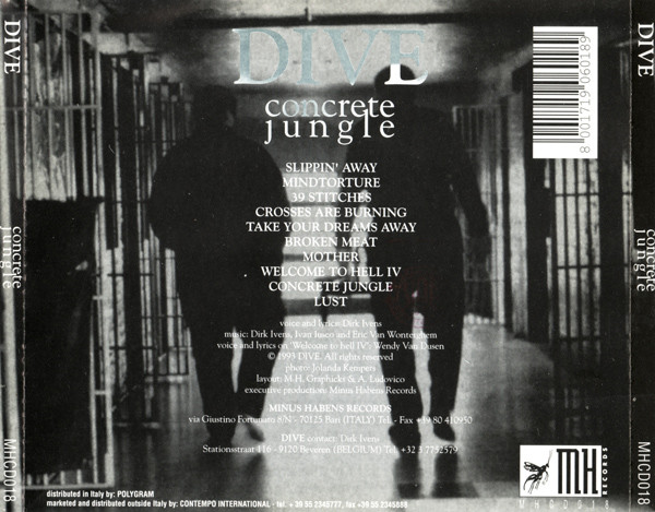 Dive - Concrete Jungle | Minus Habens Records (MHCD018) - 2