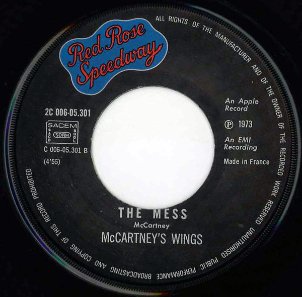 Wings - My Love | Apple Records (2 C 006-05301) - 4