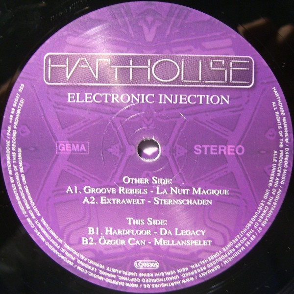 Various - Electronic Injection | Harthouse Mannheim (HHMA003-3) - 4