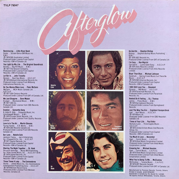Various - Afterglow | AHED (TVLP 79047) - 2 Various - Afterglow | AHED (TVLP 79047) - 2