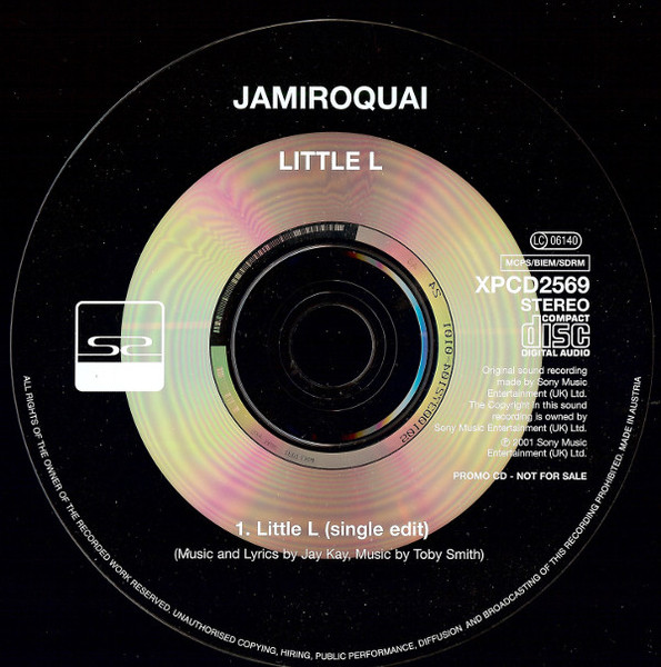 Jamiroquai - Little L | Sony Soho Square (XPCD2569) - 3
