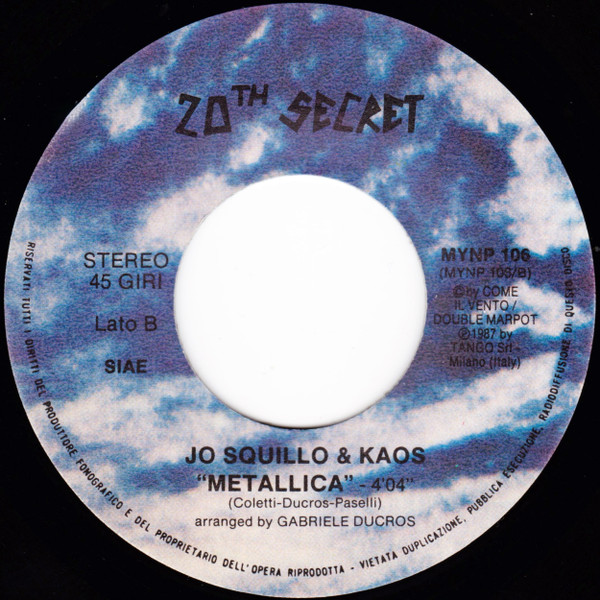 Jo Squillo - O Fortuna | 20th Secret (MYNP 106) - 4