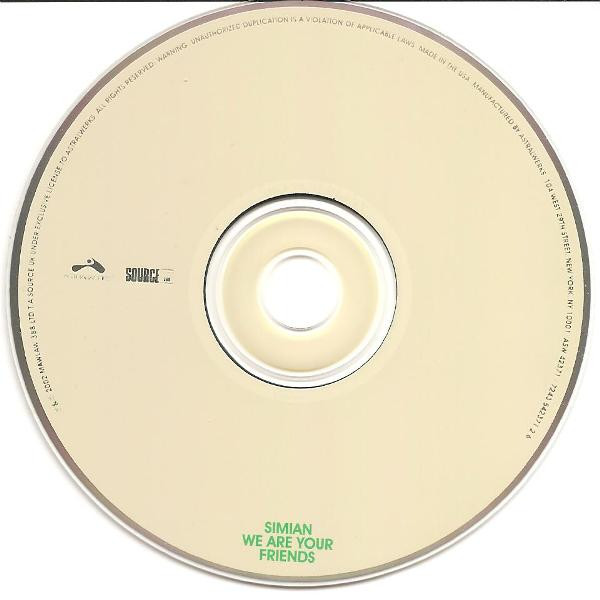 Simian - We Are Your Friends | Astralwerks (ASW 42371) - 2