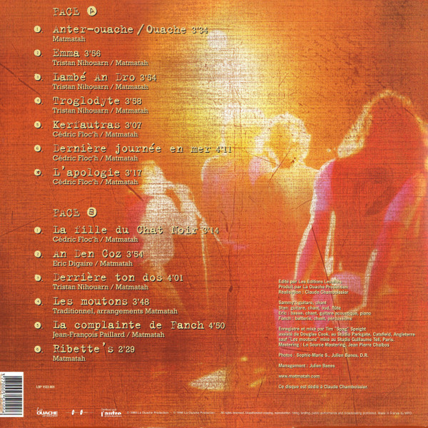 Matmatah - La Ouache | La Ouache Production (LOP 1533 001) - 2 Matmatah - La Ouache | La Ouache Production (LOP 1533 001) - 2