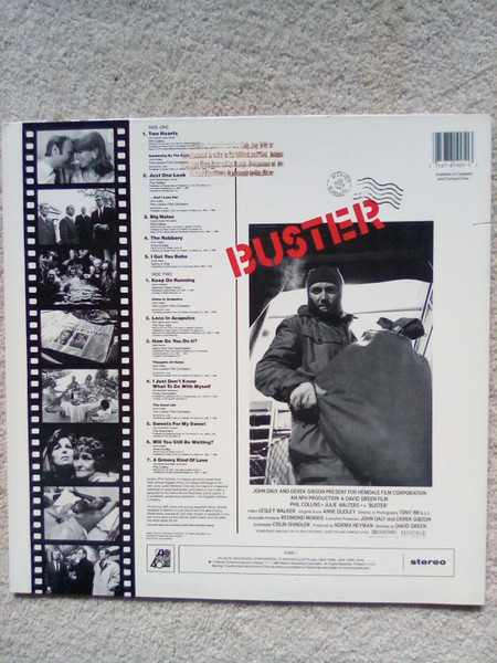Various - Buster - Original Motion Picture Soundtrack | Atlantic (7 81905-1) - 2