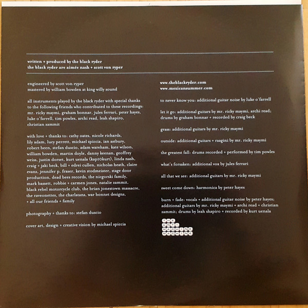 The Black Ryder - Buy The Ticket, Take The Ride | Mexican Summer (MEX044) - 3 The Black Ryder - Buy The Ticket, Take The Ride | Mexican Summer (MEX044) - 3