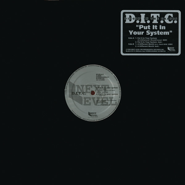 D.I.T.C. - Put It In Your System | Next Level Recordings (NLAD-019) - main D.I.T.C. - Put It In Your System | Next Level Recordings (NLAD-019) - main