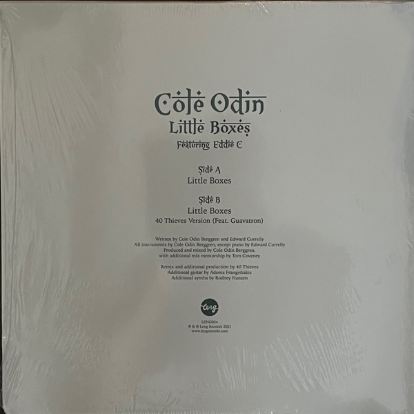 Cole Odin Featuring Eddie C - Little Boxes | Leng (LENG054) - 2