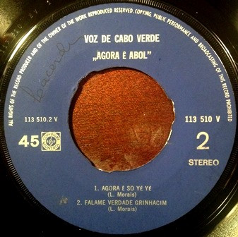 Voz De Cabo Verde - Agora Ê Abol | Morabeza Records (113 510 V) - 4