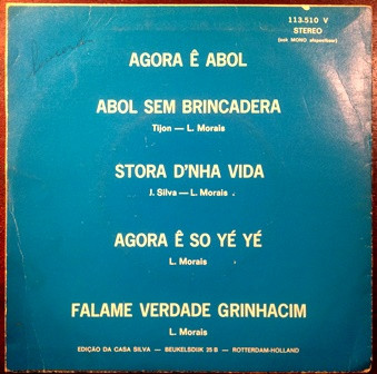 Voz De Cabo Verde - Agora Ê Abol | Morabeza Records (113 510 V) - 2