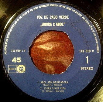 Voz De Cabo Verde - Agora Ê Abol | Morabeza Records (113 510 V) - 3