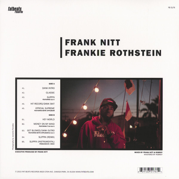 Frank Nitt - Frankie Rothstein | Fat Beats (FB 5176) - 2 Frank Nitt - Frankie Rothstein | Fat Beats (FB 5176) - 2