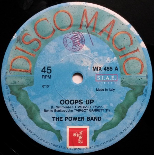 Power Band - Ooops Up Remix | Discomagic Records (MIX 455) - 3