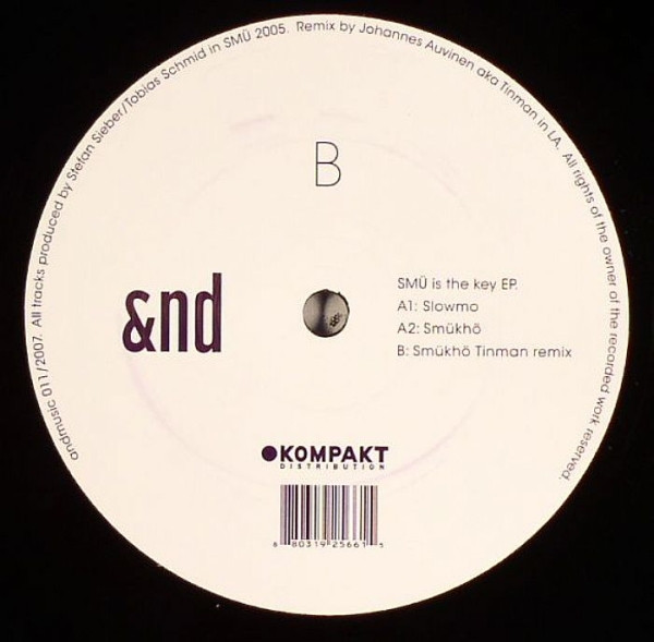 Auto Matic Music - SMÜ Is The Key EP | &nd (andmusic 011)