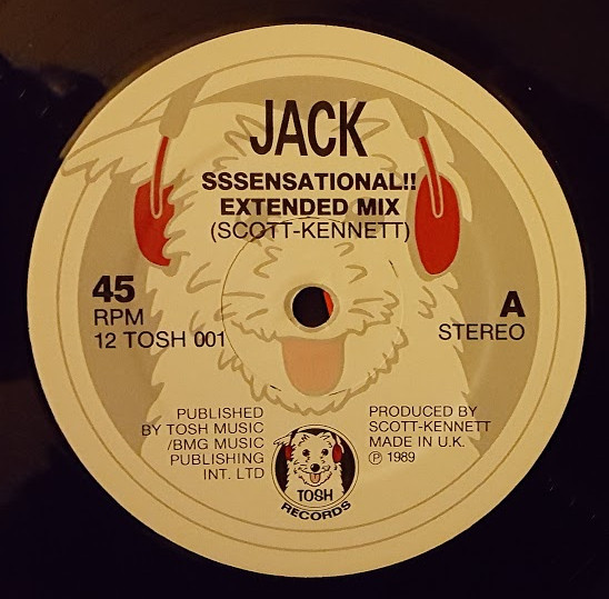 Jack - Sssensational | Tosh Records (12 Tosh 001) - 3