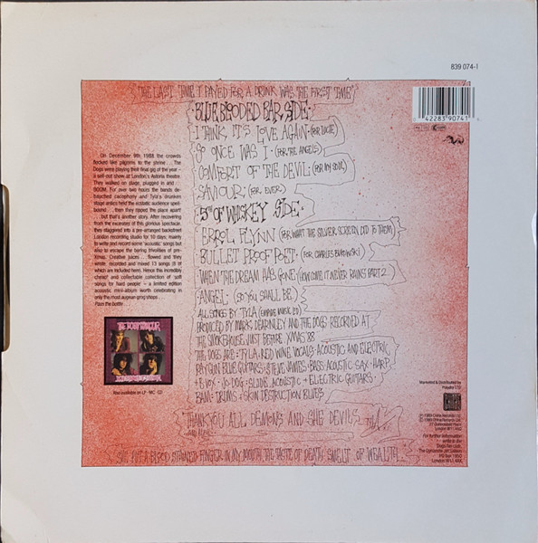 The Dogs D'Amour - A Graveyard Of Empty Bottles (Vol. 1) | China Records (839 074-1) - 2 The Dogs D'Amour - A Graveyard Of Empty Bottles (Vol. 1) | China Records (839 074-1) - 2