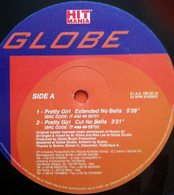 Globe - Pretty Girl | Hit Mania (HM 50.13) - main Globe - Pretty Girl | Hit Mania (HM 50.13) - main