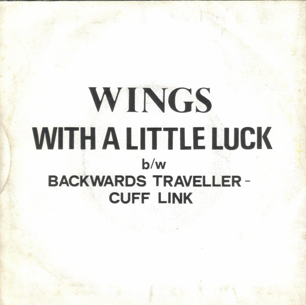 Wings - With A Little Luck | EMI (4C 006-60 639) - 2
