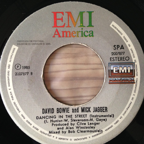 David Bowie And Mick Jagger - Dancing In The Street | EMI America (2007877) - 4