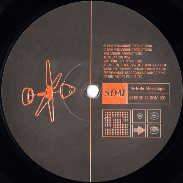 Old Skool Junkies - Pick Up The Pieces | Style Du Mecanique (12 SDM 001) - 4 Old Skool Junkies - Pick Up The Pieces | Style Du Mecanique (12 SDM 001) - 4