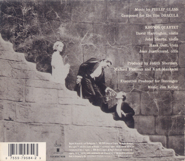 Philip Glass , Kronos Quartet - Dracula | Nonesuch (7559-79584-2) - 3