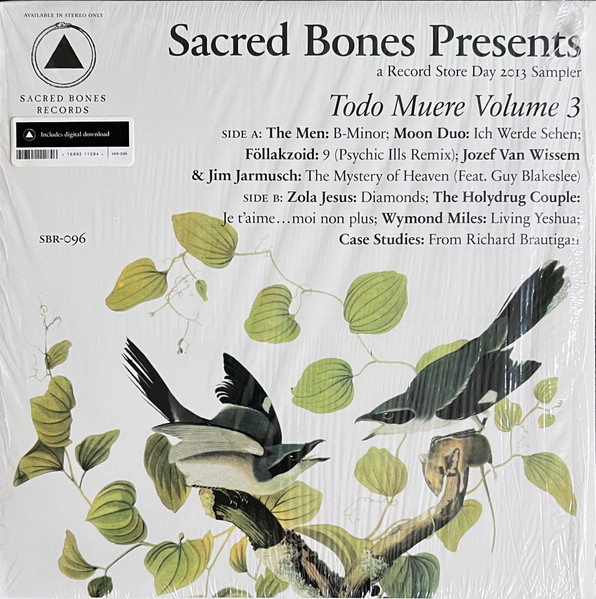 Various - Todo Muere Volume 3 | Sacred Bones Records (SBR-096) - 2 Various - Todo Muere Volume 3 | Sacred Bones Records (SBR-096) - 2