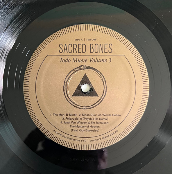 Various - Todo Muere Volume 3 | Sacred Bones Records (SBR-096) - 4 Various - Todo Muere Volume 3 | Sacred Bones Records (SBR-096) - 4