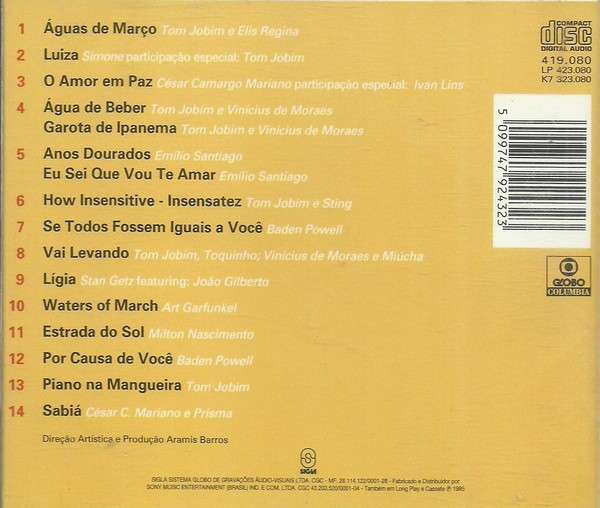 Various - Tributo A Tom Jobim | Globo/Columbia (419.080) - main
