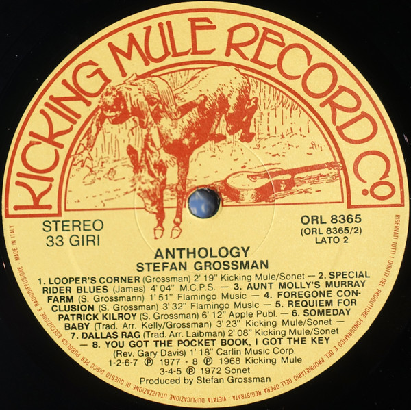 Stefan Grossman - Anthology | Kicking Mule Records (ORL 8365) - 4 Stefan Grossman - Anthology | Kicking Mule Records (ORL 8365) - 4