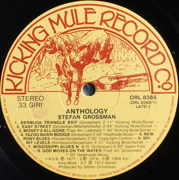 Stefan Grossman - Anthology | Kicking Mule Records (ORL 8365) - 3 Stefan Grossman - Anthology | Kicking Mule Records (ORL 8365) - 3