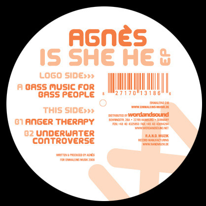 Agnès - Is She He EP | Einmaleins Musik (EINMALEINS 016) - main Agnès - Is She He EP | Einmaleins Musik (EINMALEINS 016) - main