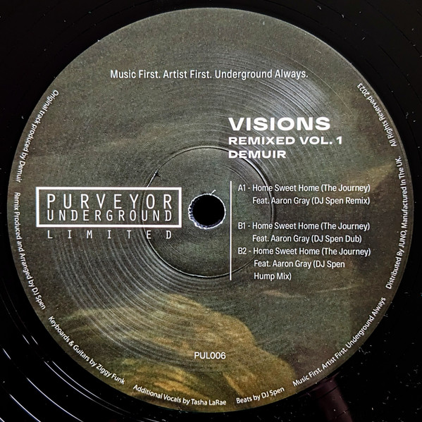 Demuir - Visions (Remixed Vol.1) | Purveyor Underground Limited (PUL006)