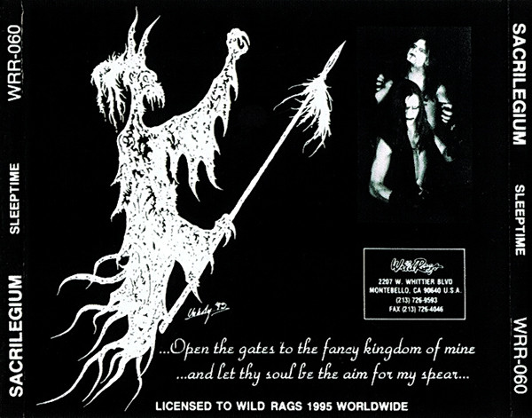 Sacrilegium - Sleeptime CD | Wild Rags Records (WRR-060) - 2 Sacrilegium - Sleeptime CD | Wild Rags Records (WRR-060) - 2