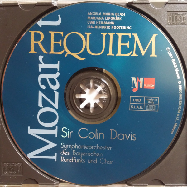 Wolfgang Amadeus Mozart , Symphonie-Orchester Des Bayerischen Rundfunks , Sir Colin Davis - Requiem | Musicom (none) - 2