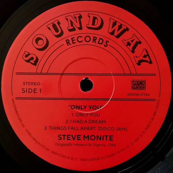 Steve Monite - Only You | Soundway (SNDWLP146) - 3