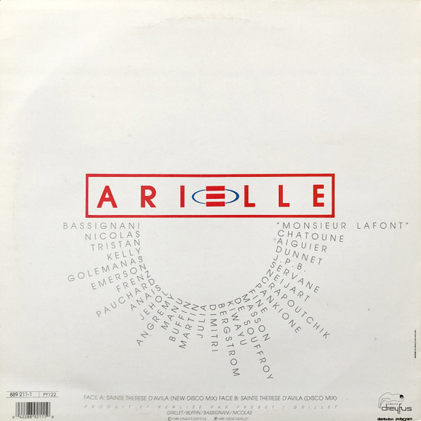 Arielle - Sainte Therese D' Avila | Disques Dreyfus (889211-1) - 2