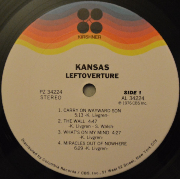 Kansas - Leftoverture | Kirshner (PZ 34224) - 3 Kansas - Leftoverture | Kirshner (PZ 34224) - 3