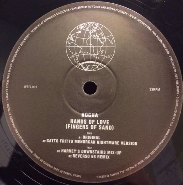 Rocha - Hands Of Love (Fingers Of Sand) | International Feel Recordings (IFEEL001) - 2
